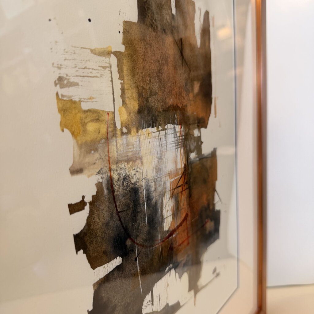 Original Watercolor Art By Leonardo Nierman- 17.5X21