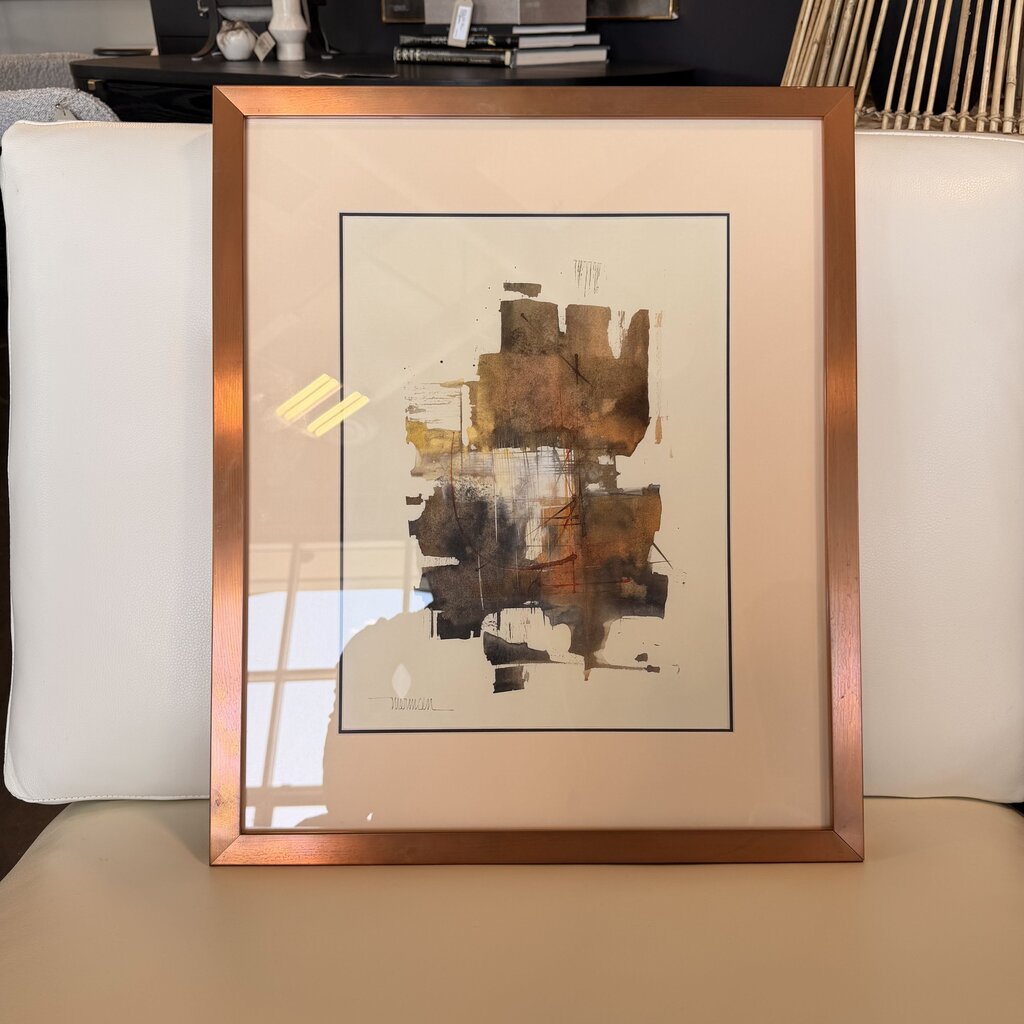 Original Watercolor Art By Leonardo Nierman- 17.5X21