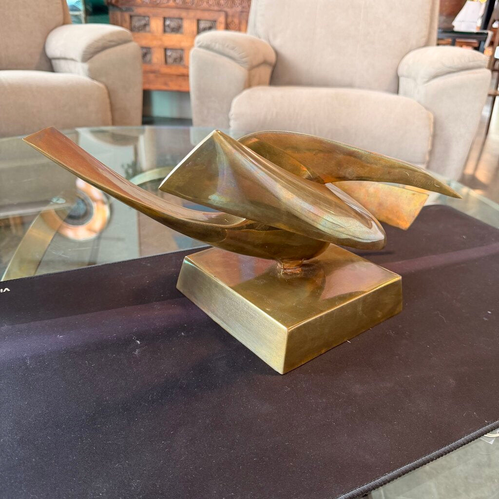 Leonardo Nierman Vintage Bronze Sculpture- 20X9X9H