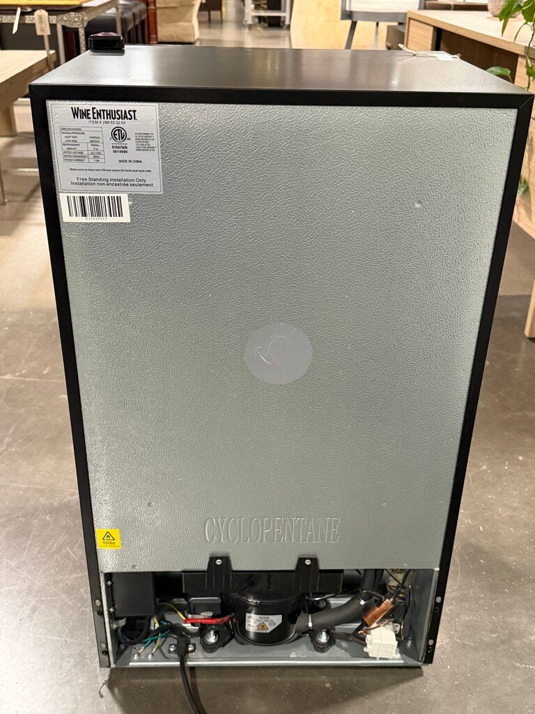 Wine Enthusiast 32 Bottle Dual Zone Max Wine Cooler- 19.5X17X33H