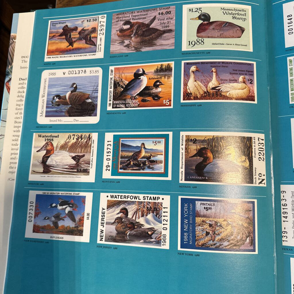 Duck Stamps and Prints - 11.5X1.5X14.5