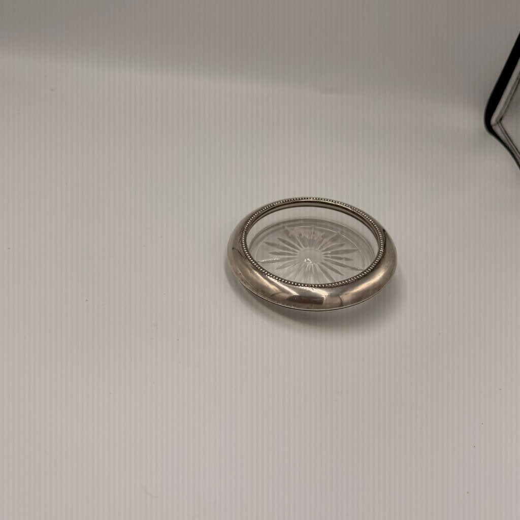 Frank M. Whiting & Co Sterling Coasters - Set of 4 - 1X4.5