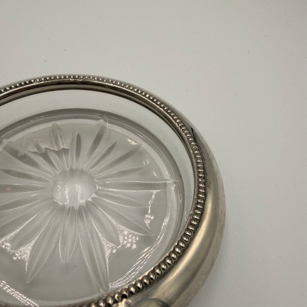 Frank M. Whiting & Co Sterling Coasters - Set of 4 - 1X4.5