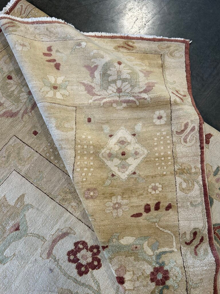 Fine Wool Woven Egyptian Rug - 24.5X14