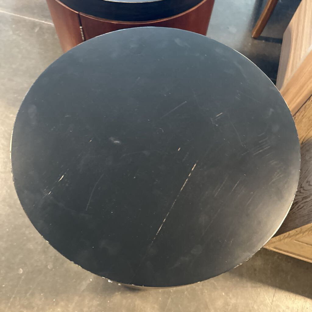 Ralph Lauren Round Side Tables - Pair - 24X24.5 - AS IS