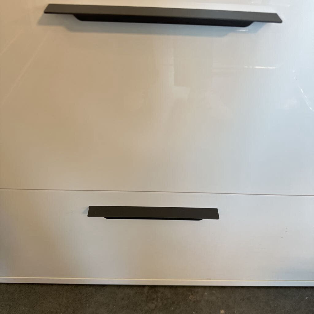 ALF Italia White File Cabinet - 37X18X29.5H