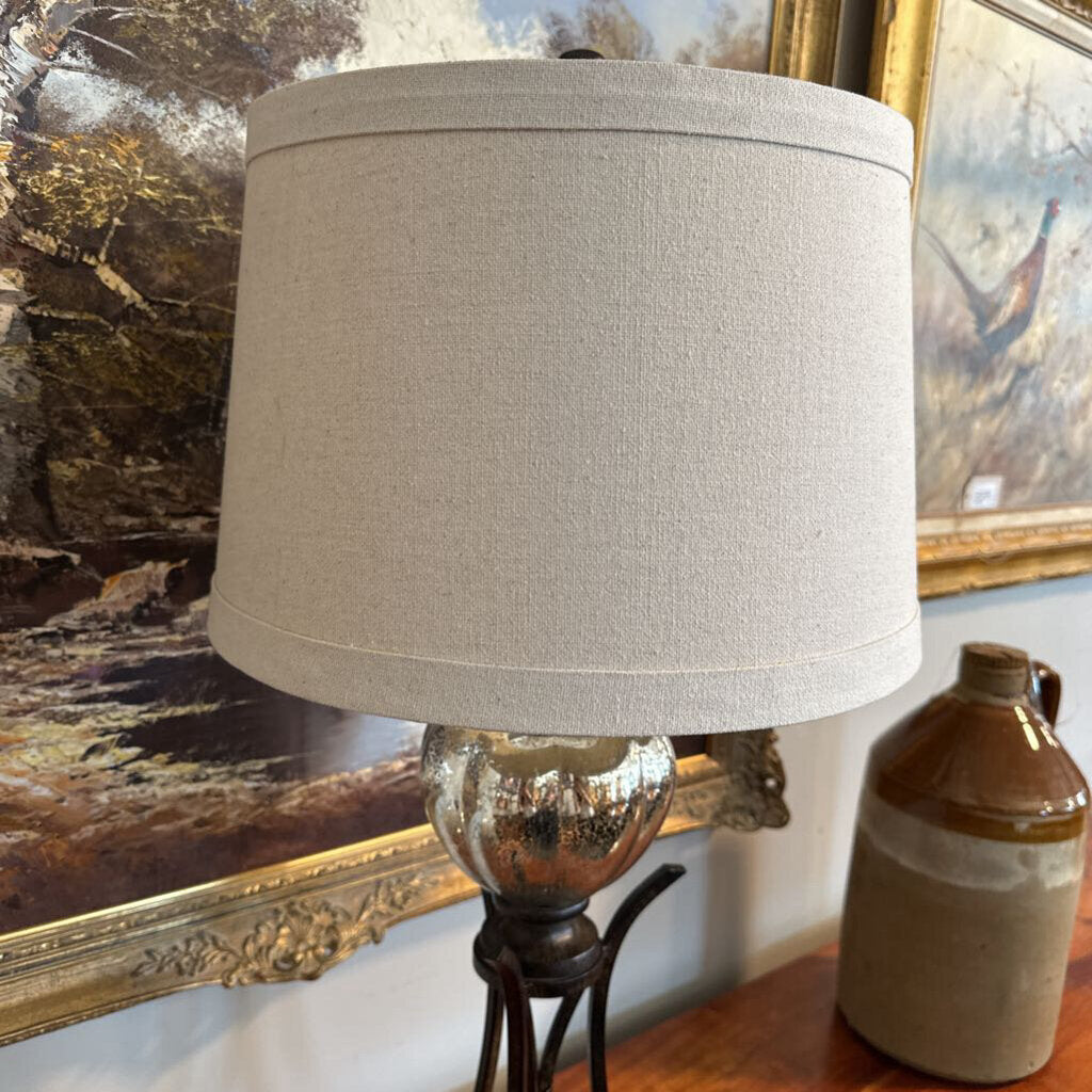 Uttermost Cebrario Mercury Glass Lamps - Pair - 16X33H
