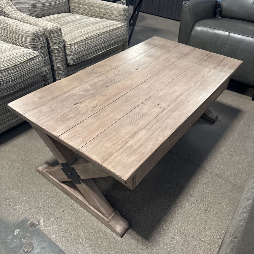 Hammary Reclamation Place Coffee Table - 48X26X18H -AS IS