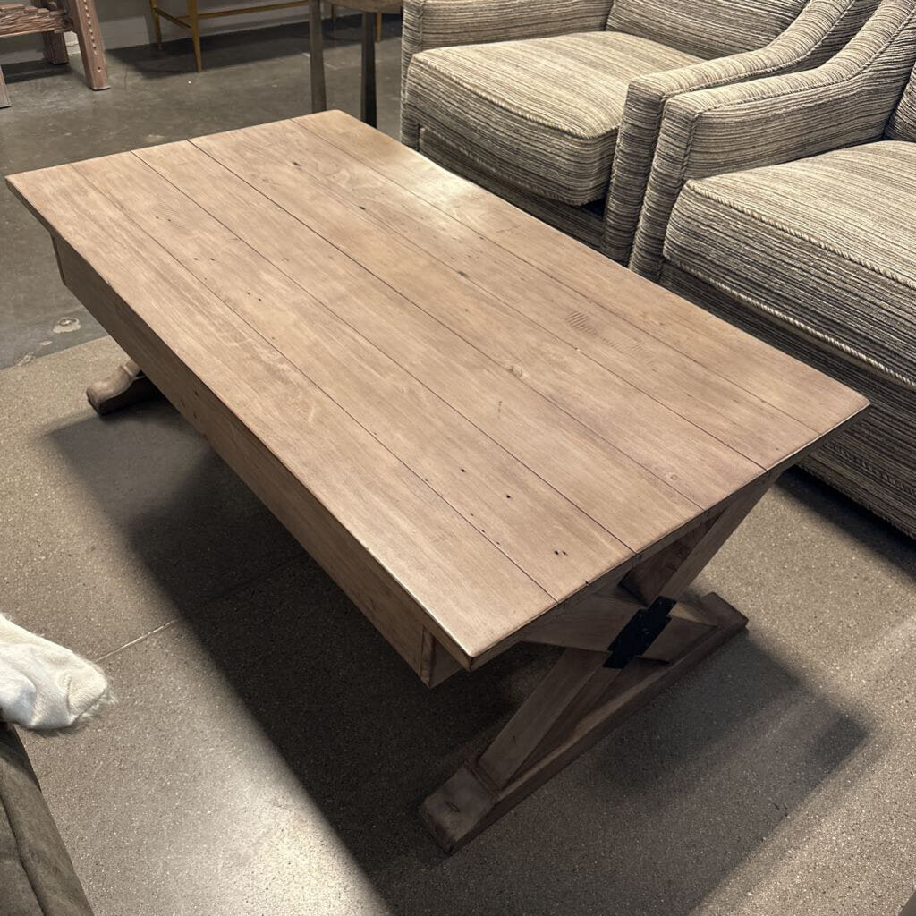 Hammary Reclamation Place Coffee Table - 48X26X18H -AS IS