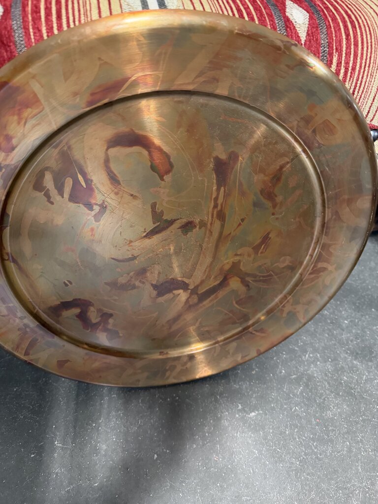 S.G. Sanders Vintage Copper Charger- 20X1H