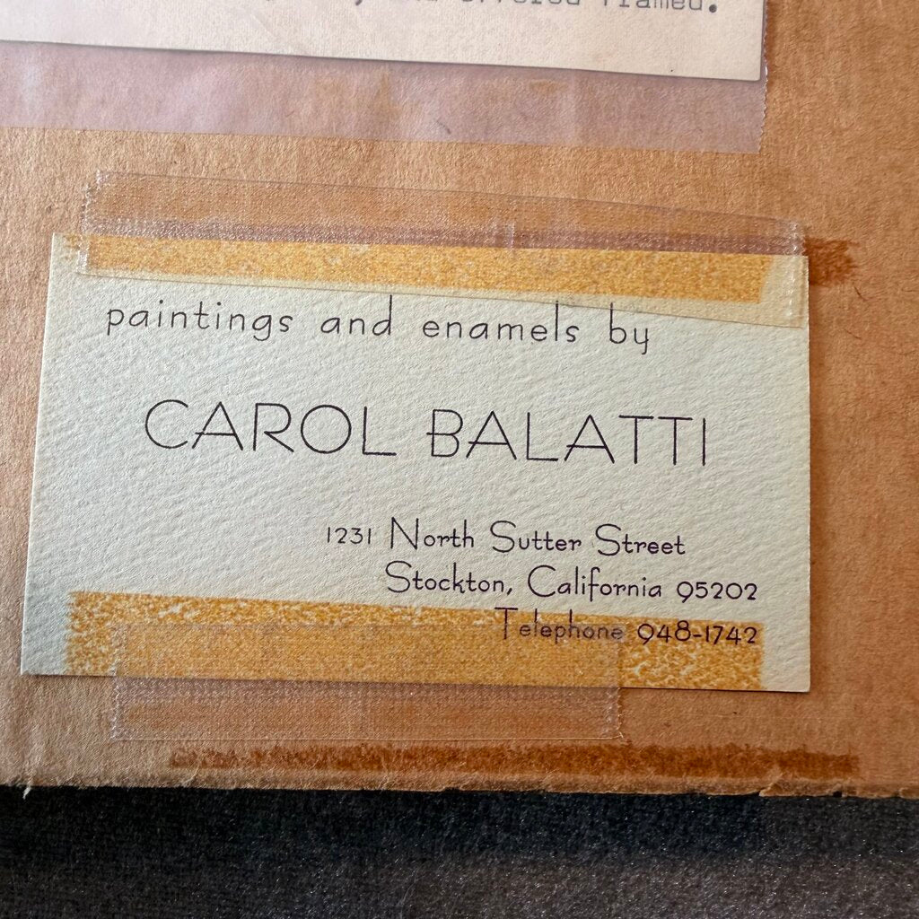 Enamel Turtle Art By Carol Balatti- 11.5X1X9.5H