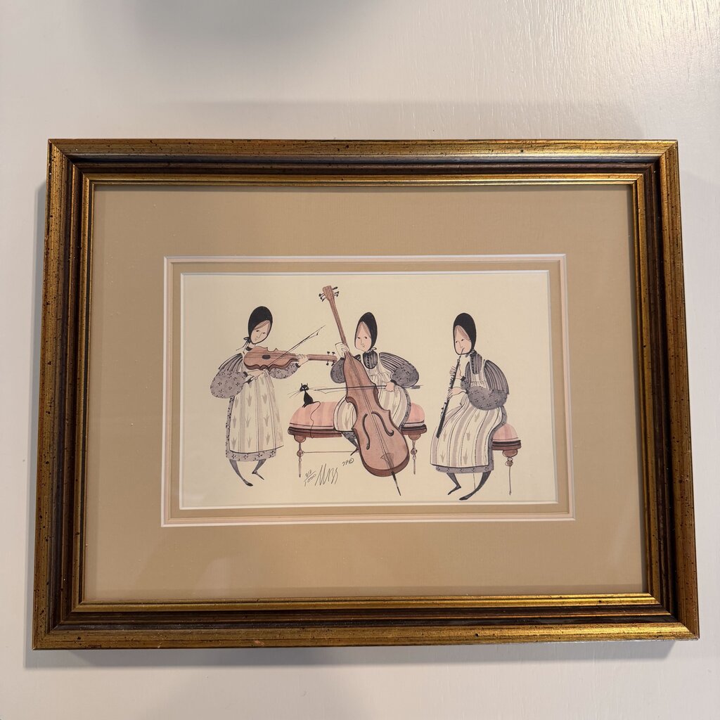 "Tis Grace" By P. Buckley Moss- 15X11.5H
