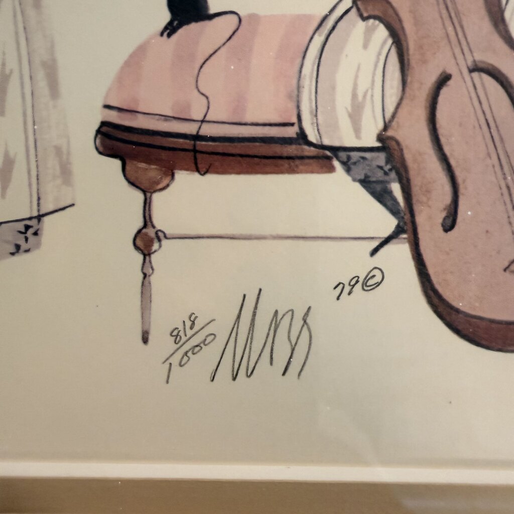 "Tis Grace" By P. Buckley Moss- 15X11.5H