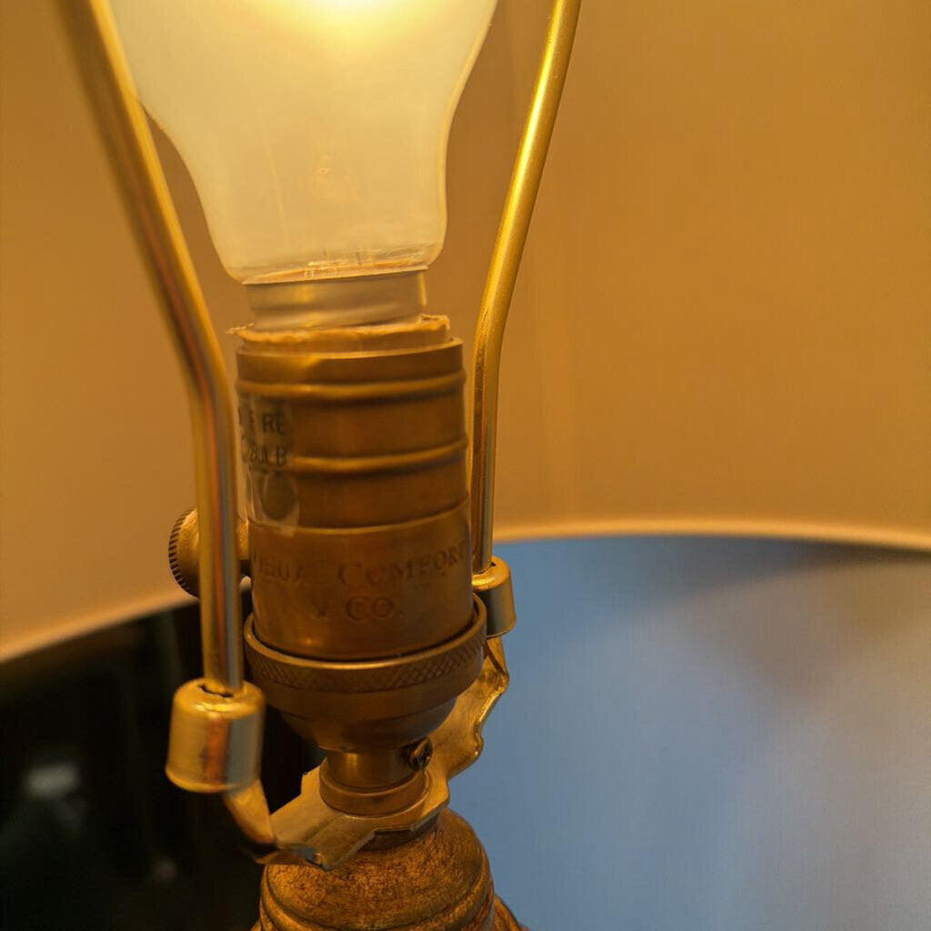 Visual Comfort Spire Gilded Iron Floor Lamp - 62H