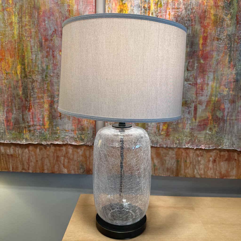 Bassett Delanney Table Lamps- Pair- 17X28.5H