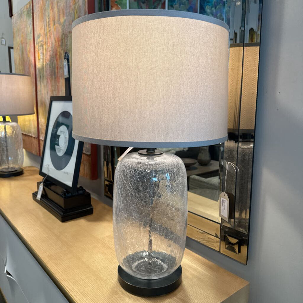 Bassett Delanney Table Lamps- Pair- 17X28.5H