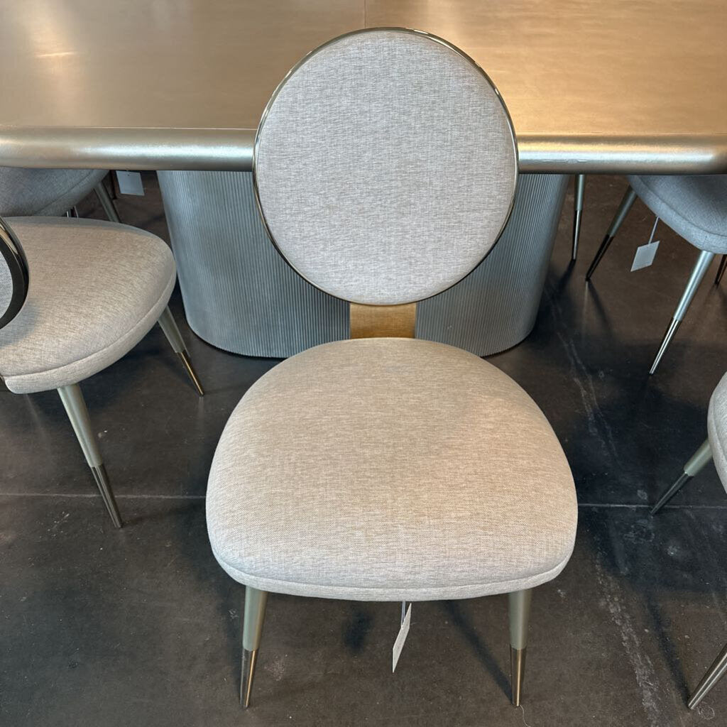 Caracole Classic Love Dining Table W/ 8 Dining Chairs-90X48X30