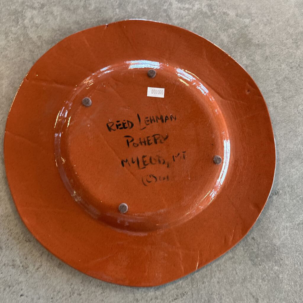 Reed Lehman Decorative Plate- 12X12