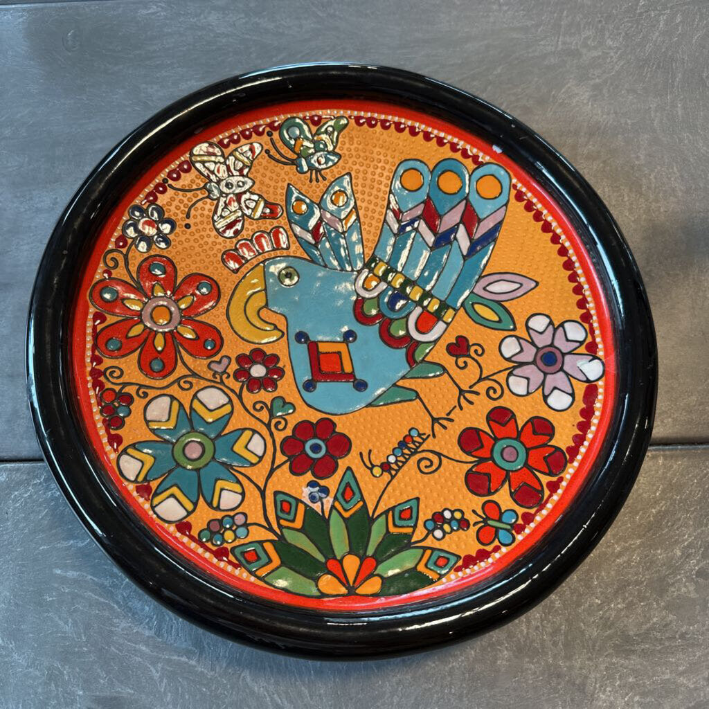 Leslie St. John Clay Mesa Pottery Plate- 12.75"