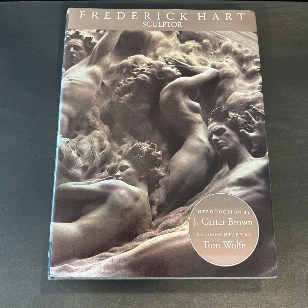 Frederick Hart Sculptor Hardcover Signed Book- 10X13.5