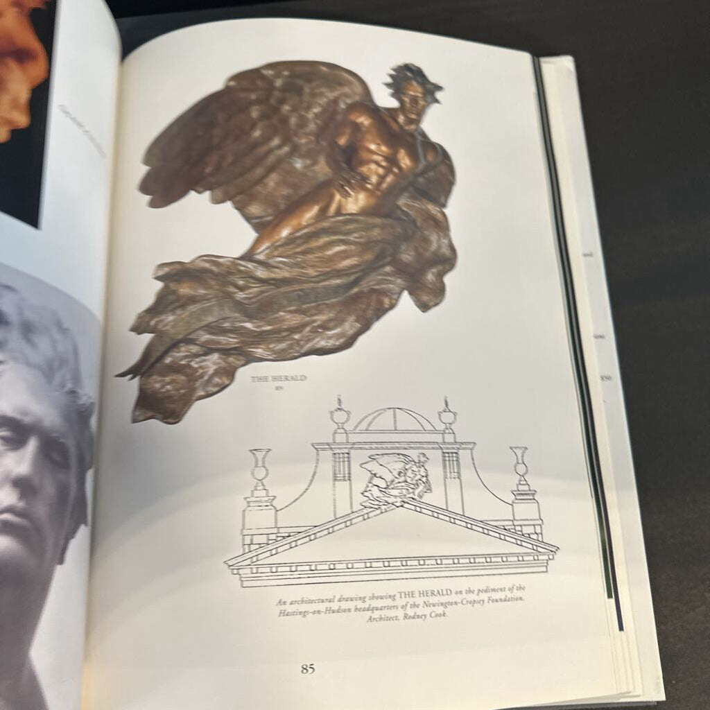 Frederick Hart Sculptor Hardcover Signed Book- 10X13.5