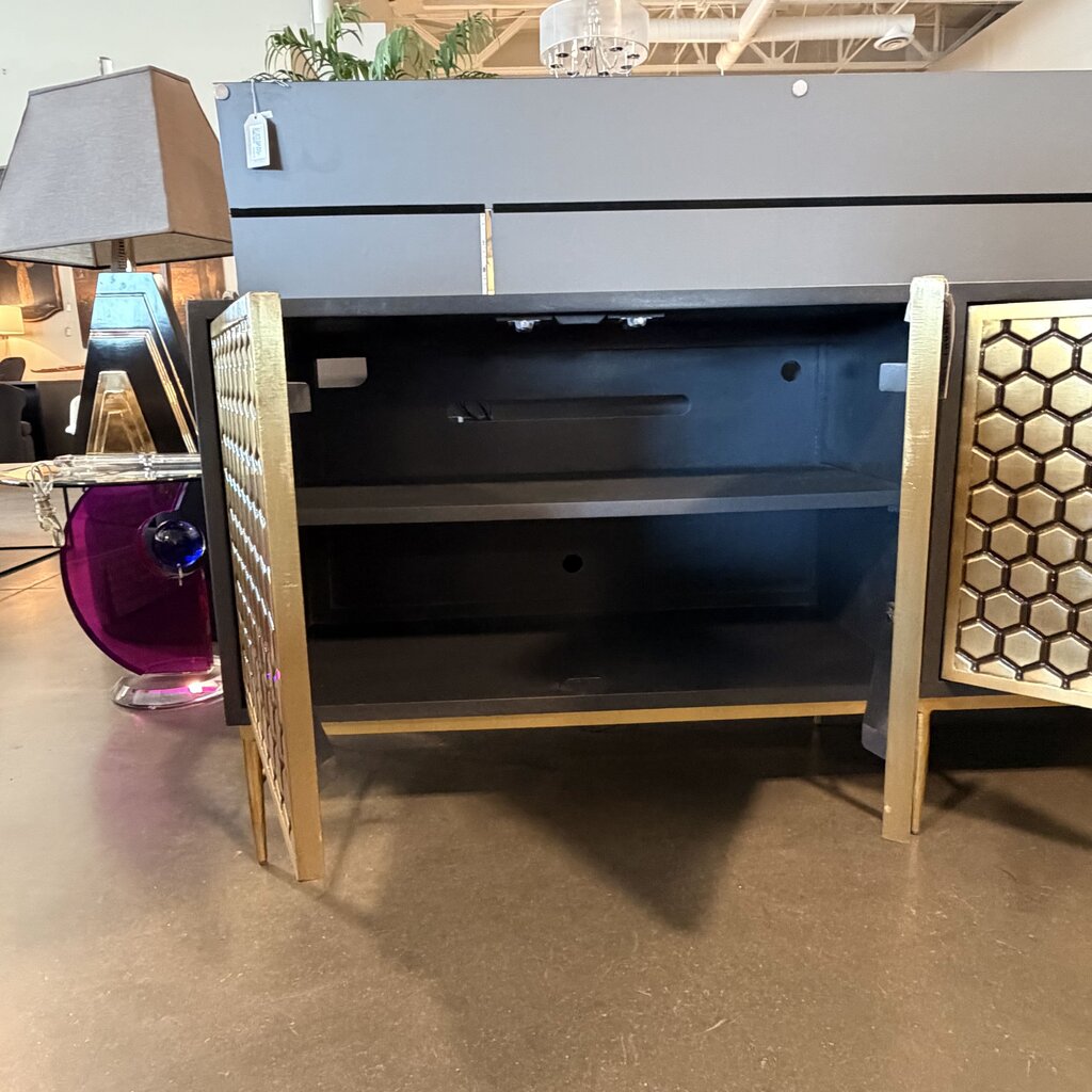 Parker House Crossings TV Stand - 80X18X32.5H - AS IS