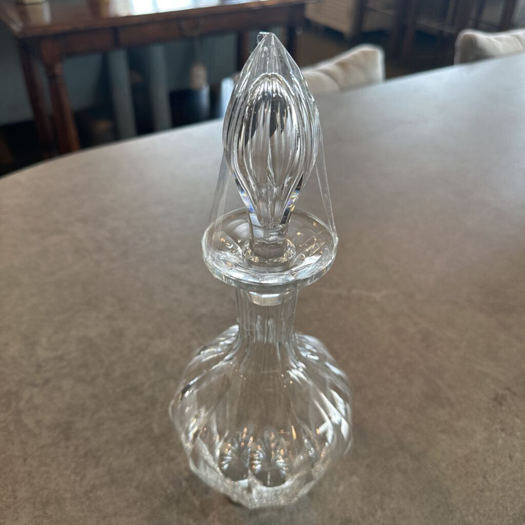 Vintage Crystal Decanter - 5X13H