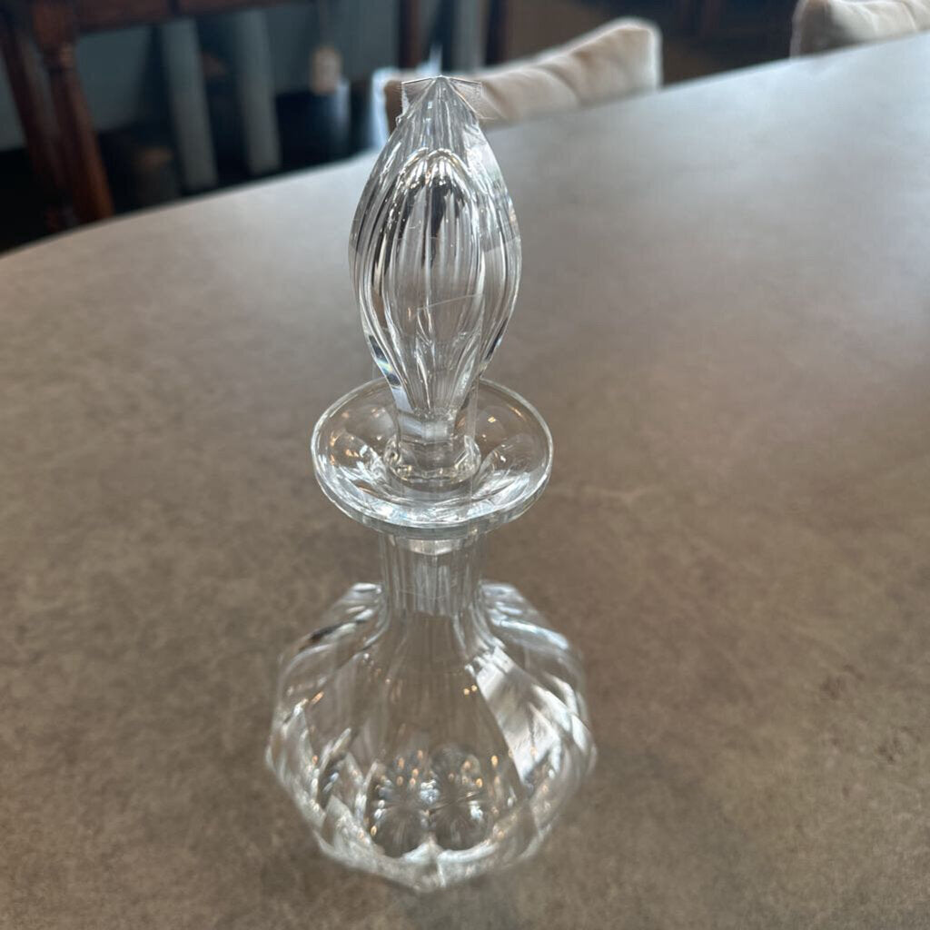 Vintage Crystal Decanter - 5X13H