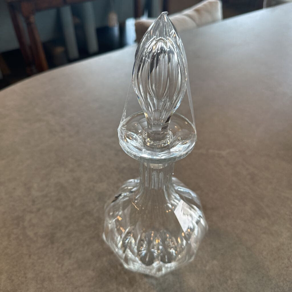 Vintage Crystal Decanter - 5X13H