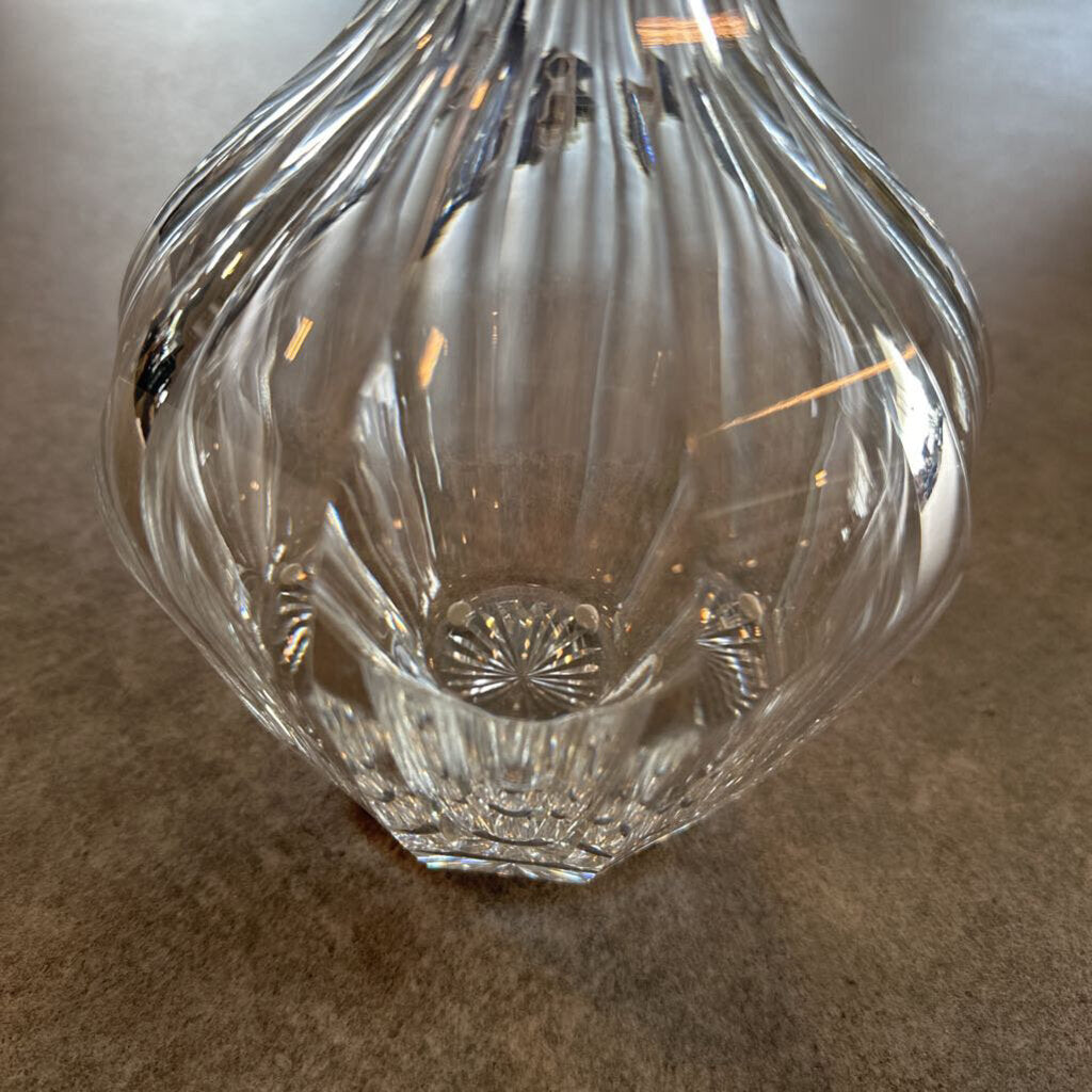 Vintage Crystal Decanter - 5X13H