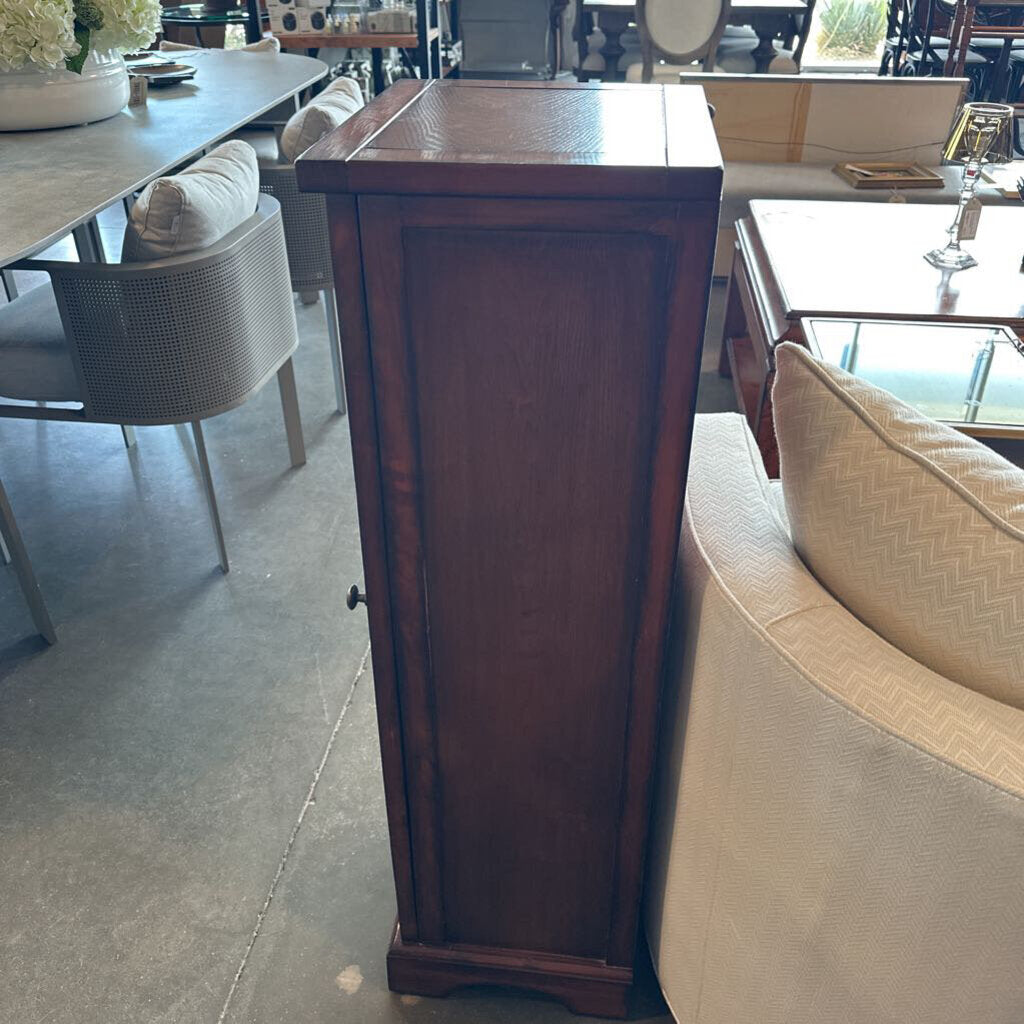Cigar Cabinet W/ Glass Door - 12X14X42H