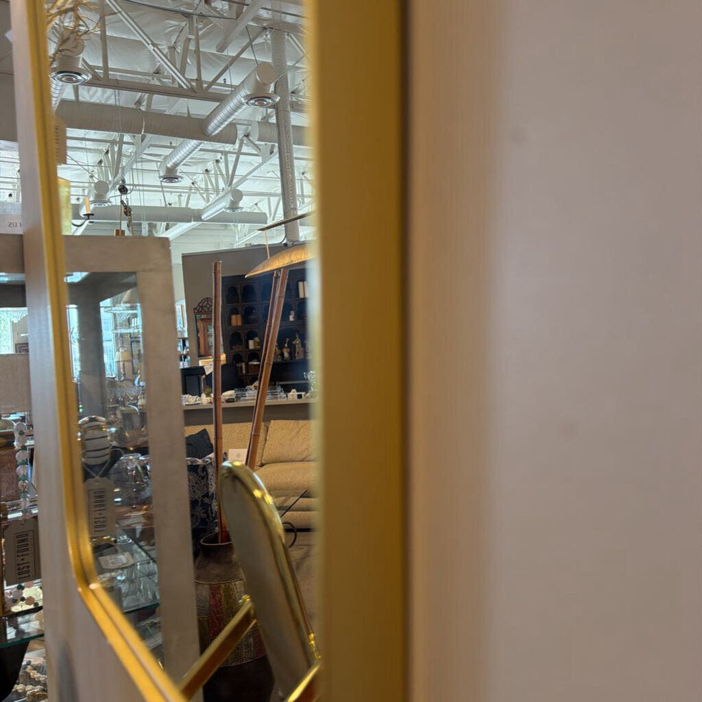 Renwil Gold Framed Rectangular Mirror- 19.5X28H