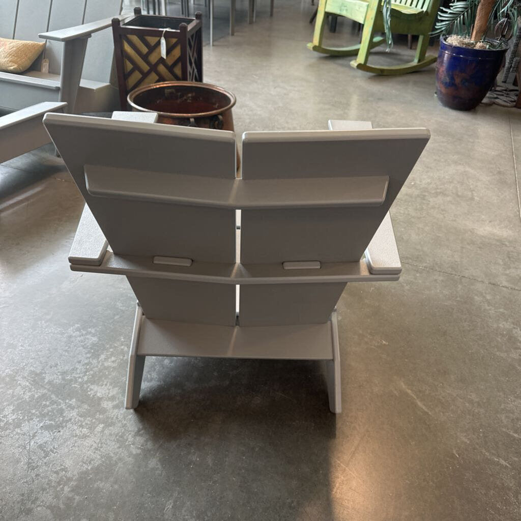 Room & Board Emmet Grey Adirondack Chair - Pair - 30X28.5X32H