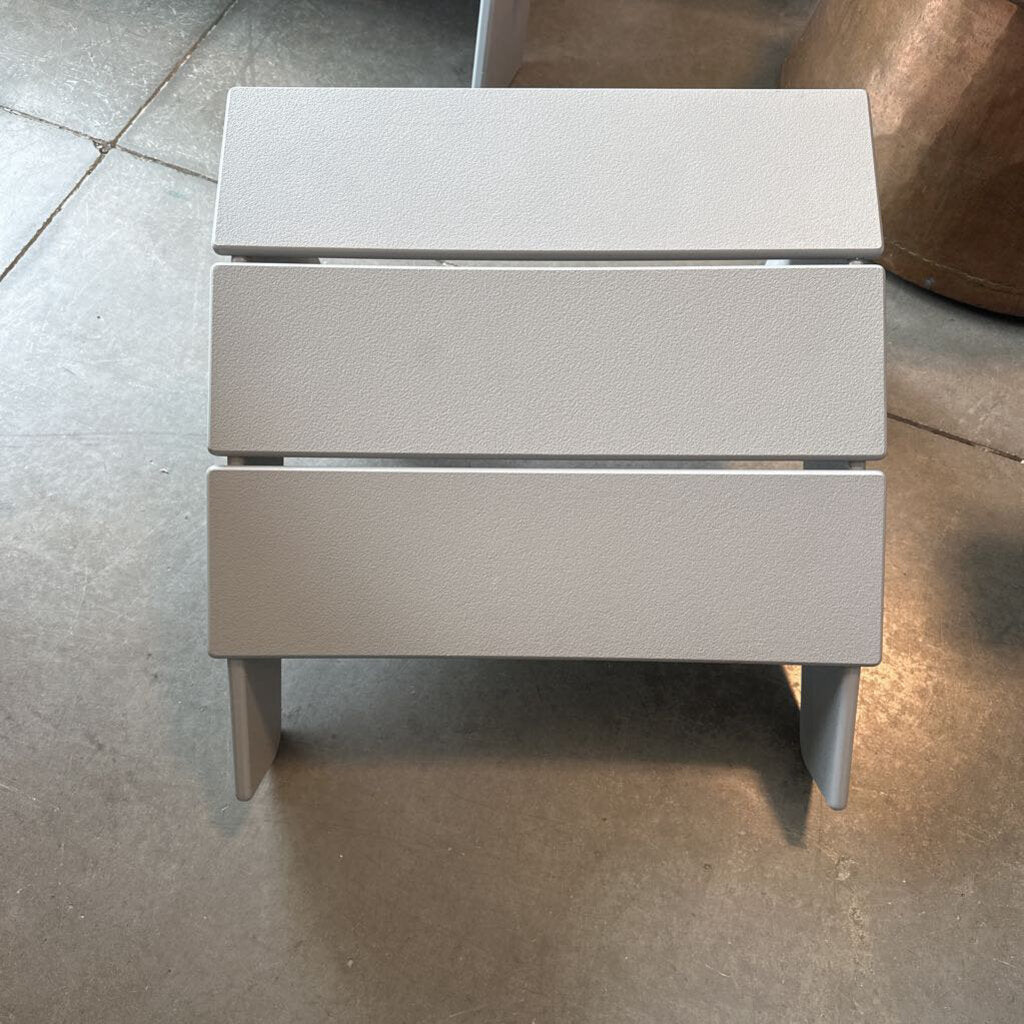 Room & Board Emmet Grey Ottoman - 18X19X12H