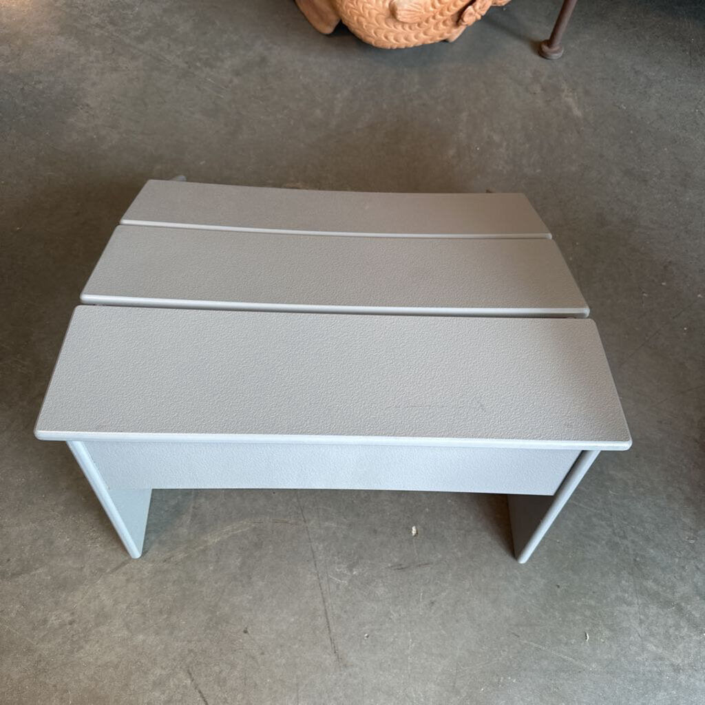 Room & Board Emmet Grey Ottoman - 18X19X12H