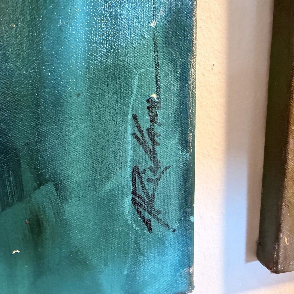 Original Green W/Brown Saguaro By Jack Rickard - 36X48
