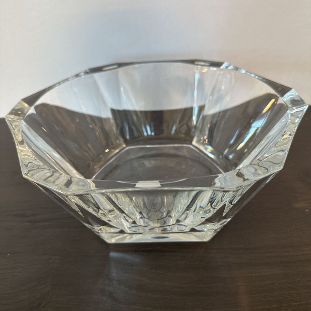 Heavy Crystal Bowl- 10X10X4