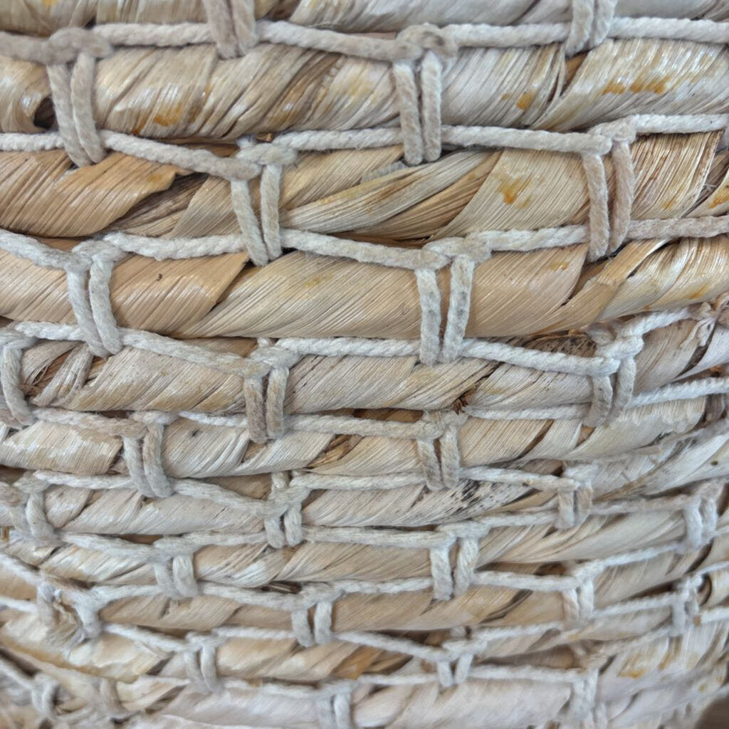 Round Wicker Basket- 17X17X13H