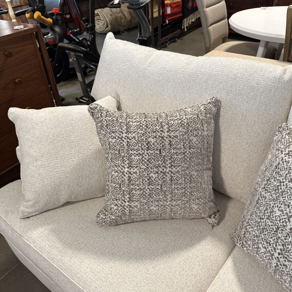 Jaylen II Sand Beige Fabric Sofa- 78X40X38H