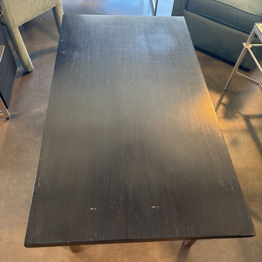 Sherrill Occasional Wood & Metal Coffee Table-28X50X19H - AS IS