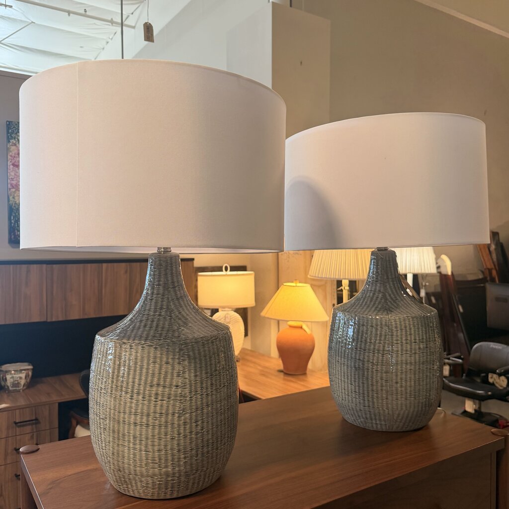 Uttermost Felipe Gray Table Lamps- 19.5X28.5H-Pair
