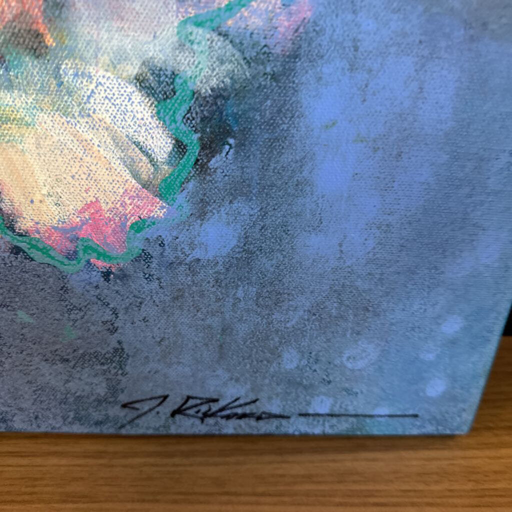 Original 5 Daisy Art By Jack Rickard - 20X20