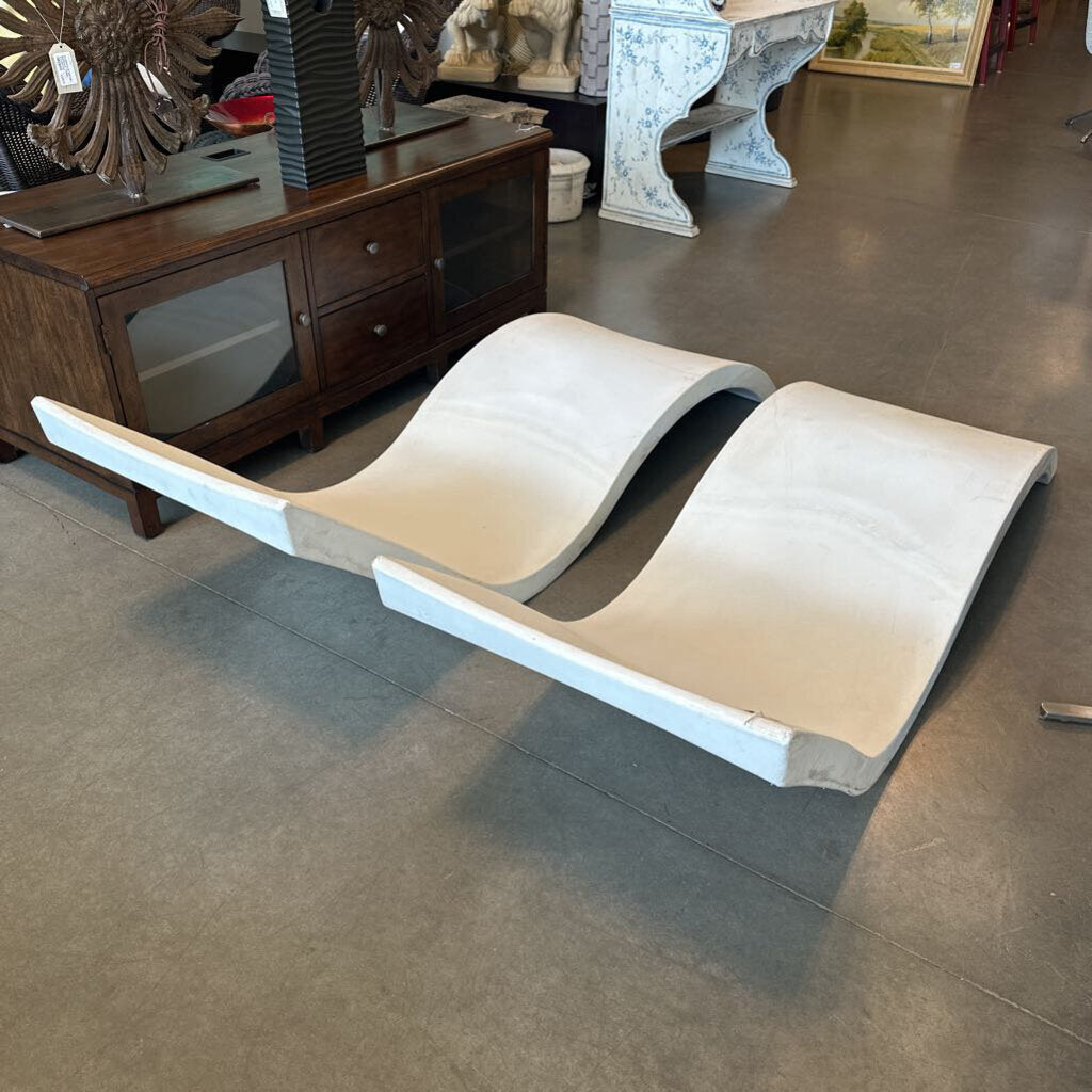 Ledge Lounger Signature Chaise - Pair - 71X22X21 - AS IS