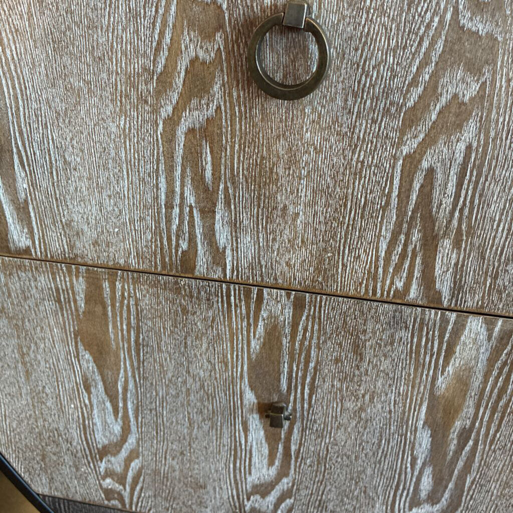 Mercana Distressed Wood Dresser - 47.5X16.5X35H - AS IS