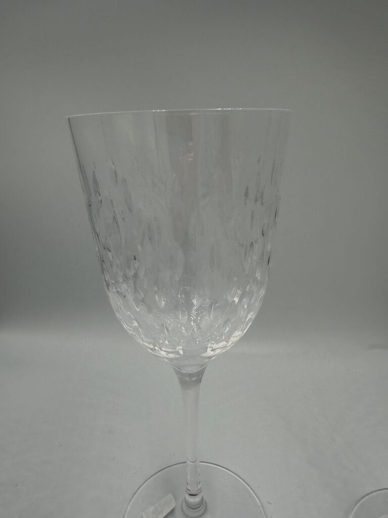 Wedgwood Martha Stewart Shower Wine Glasses Goblets- Set of 6