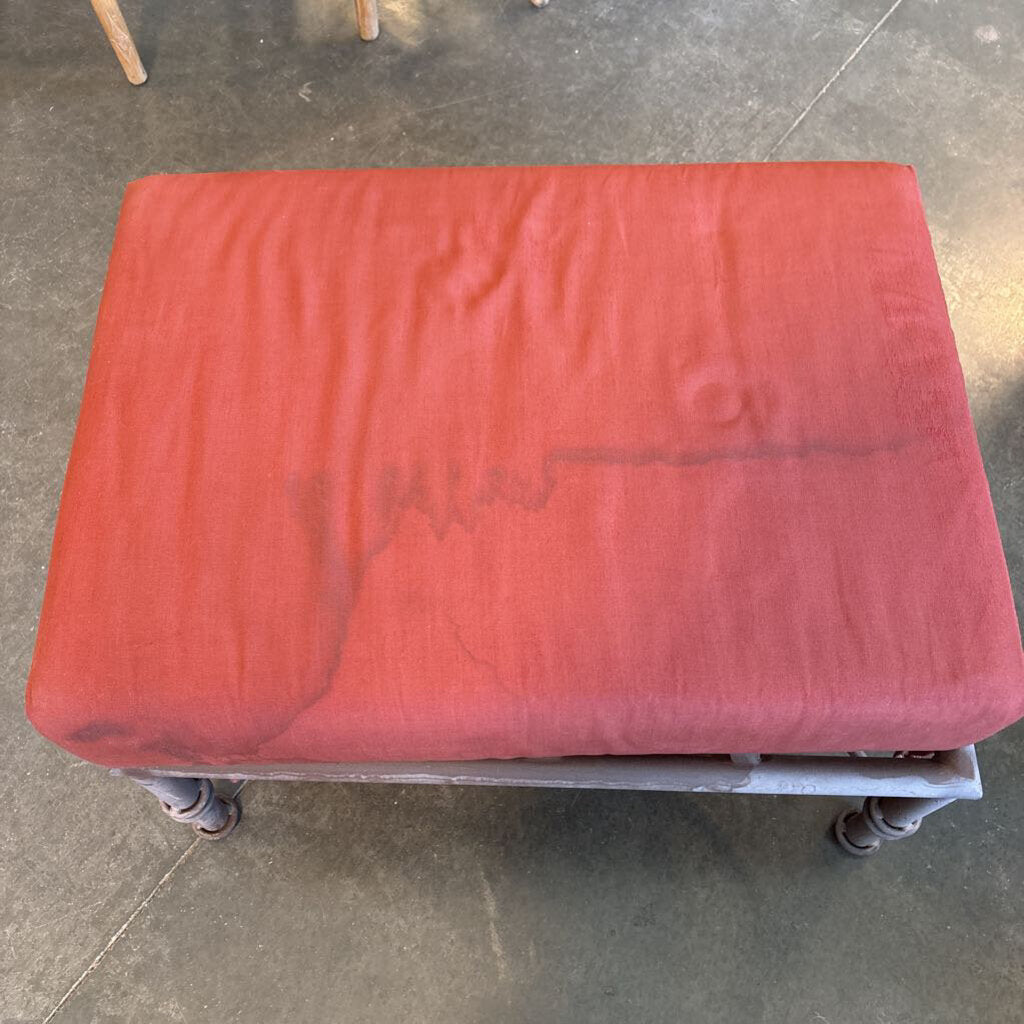 Arizona Iron Chairs W/ Single Ottoman- Pair - 36X27X40H