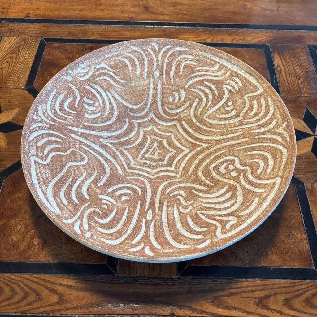 Rustic SW Bowl W/ Design- 19.5X4