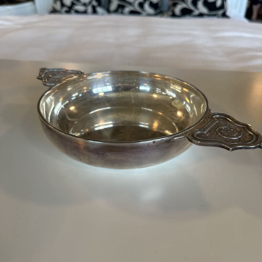 Puiforcat-Paris Silver-Plated Quaish Bowl-12X7.25X2