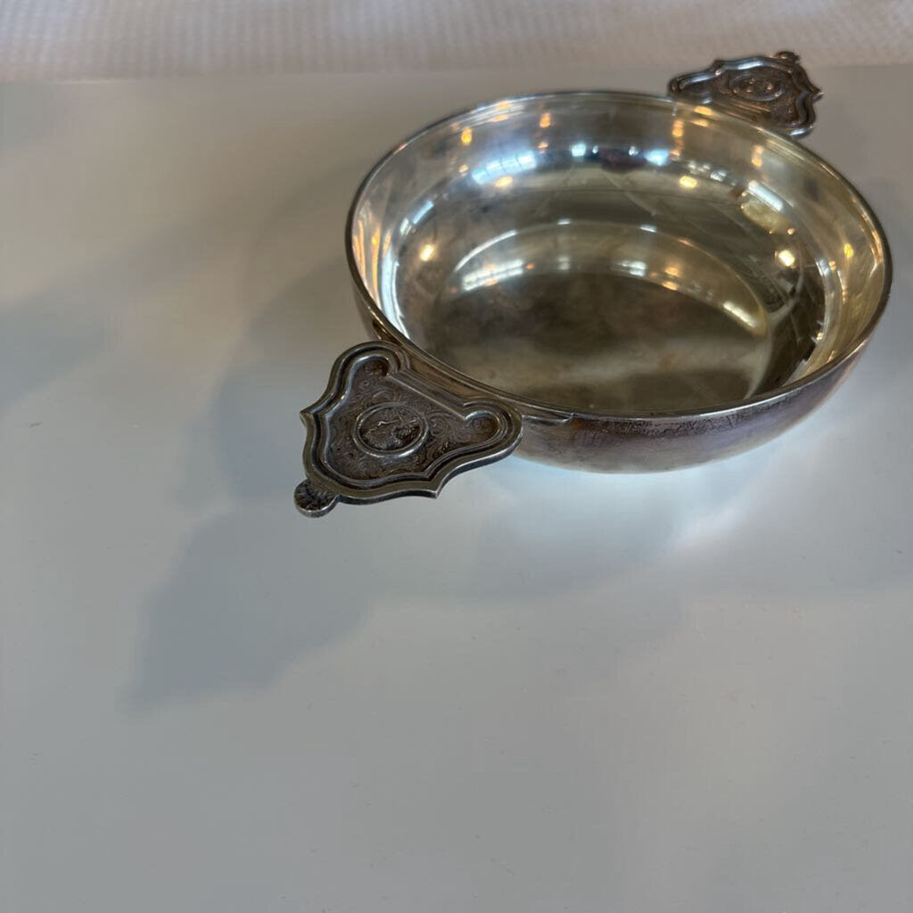 Puiforcat-Paris Silver-Plated Quaish Bowl-12X7.25X2