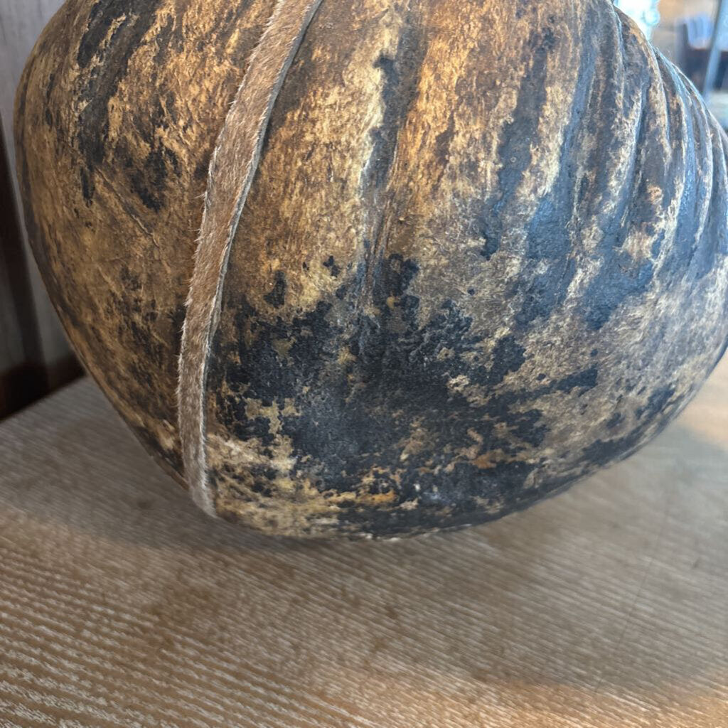 Antique Gourd Vessle- 12X11X11
